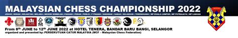 MALAYSIAN CHESS CHAMPIONSHIP 2022 (OPEN) July 2022 .